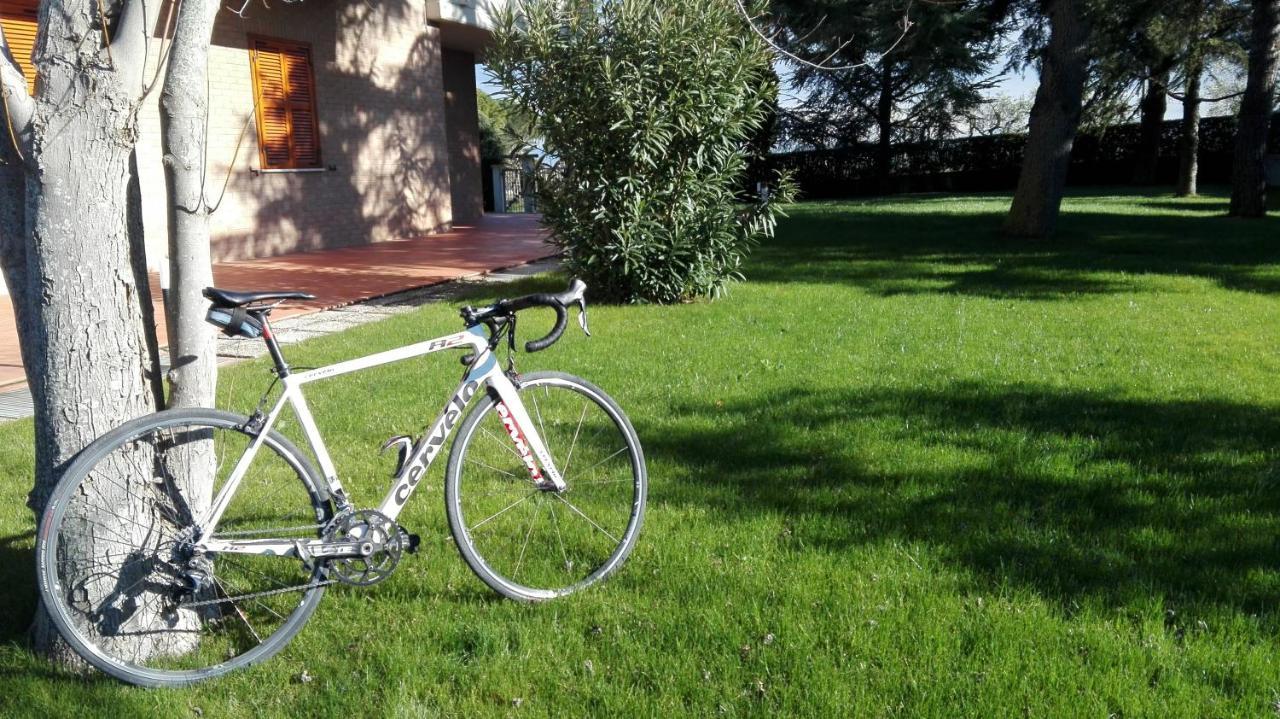 Apartament Country House Bike Friendly Famiglia Belleggia Porto SantʼElpidio Zewnętrze zdjęcie